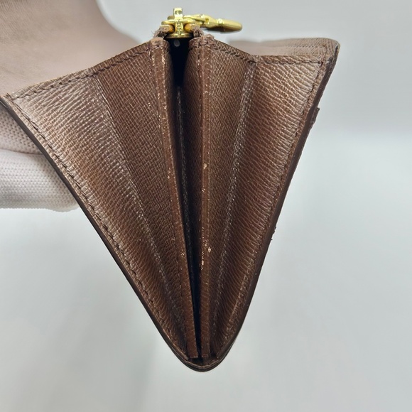Louis Vuitton Damier Ebene Sarah Wallet - Picture 14 of 16